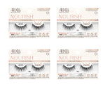 Four boxes of Ardell Nourish false eyelashes on a white background