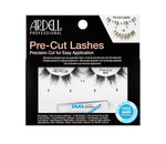 A single pair of Ardell Pre-Cut Lashes 900 placed inside its retail packaging with DUO adhesive & texts written on the box