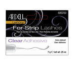 Front view of Ardell Lashgrip Strip Adhesive Clear 0.25 oz retail wall hook packaging
