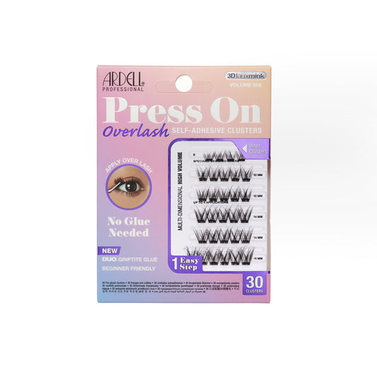 Press On Overlash 3D Fauxmink Volume 858 Front
