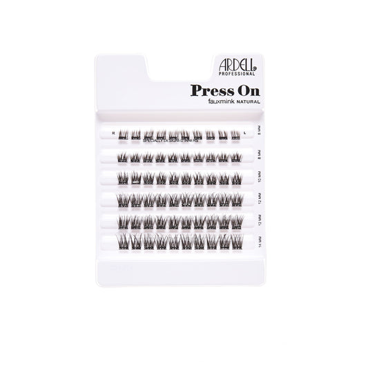 Tray of Press On Fauxmink Natural 60 ct