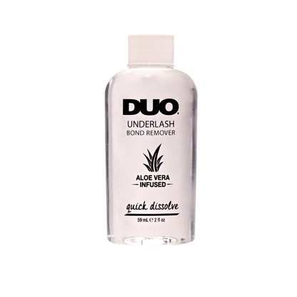 Bottle of DUO Underlash Bond Remover on a white background