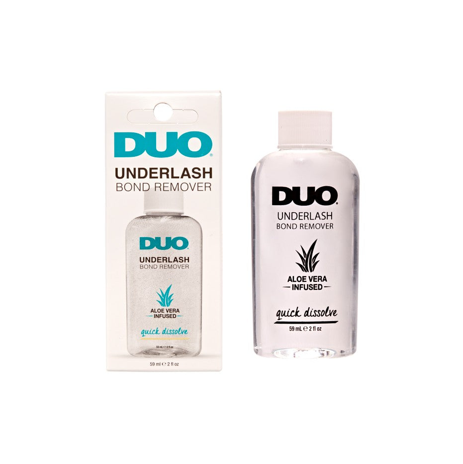 DUO Underlash Bond Remover with packaging on a white background