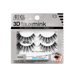 Front view of 3D Faux Mink 862 sealed wall-hook ready packaging