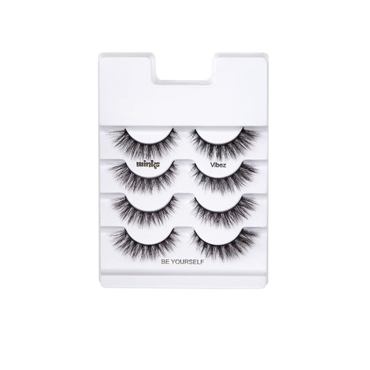 Winks Be Yourself Lashes Vibez 4 pack in tray