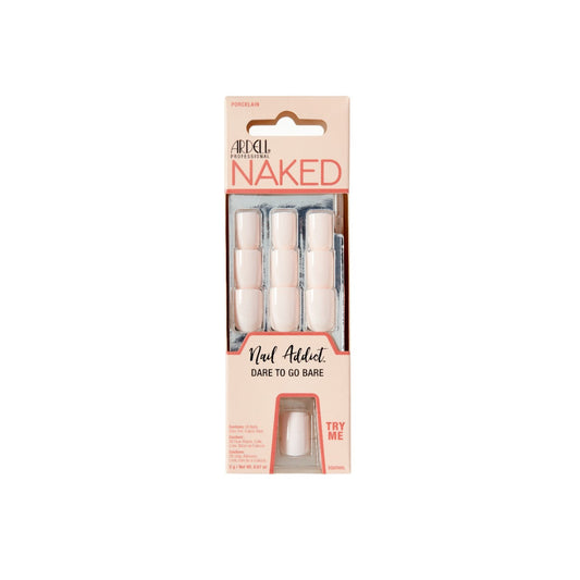 front side of Ardell Nail Addict Naked Porcelain with a try me feature