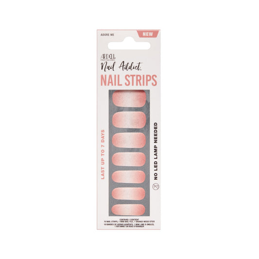 Front face of Ardell Nail Addict Nail Strips pack.