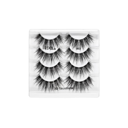 3D Faux Mink 863 4 pack Tray