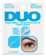 Front of Ardell DUO Strip Lash Adhesive - Clear box with application and removal instructions in different languages